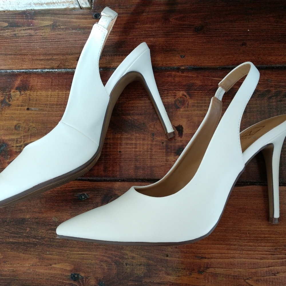 White Pumps
